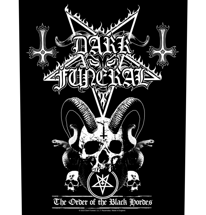 DARK FUNERAL - 'Order Of The Black Hordes' Back Patch