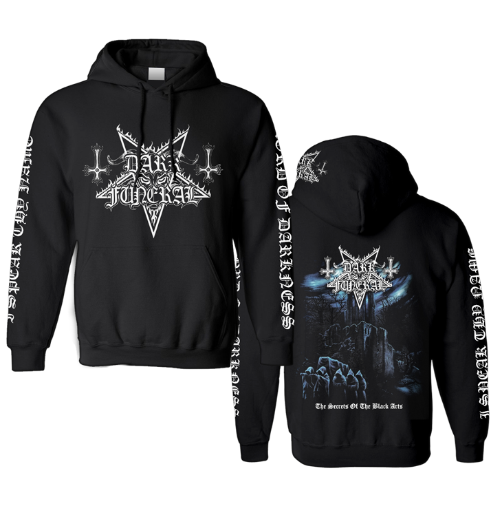DARK FUNERAL - 'The Secrets Of The Black Arts' Pullover Hoodie