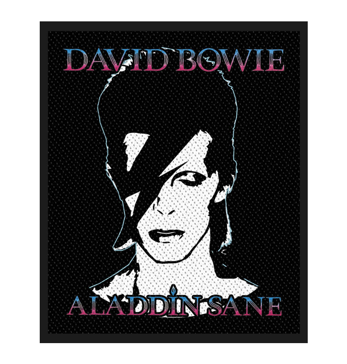 DAVID BOWIE - 'Aladdin Sane' Patch