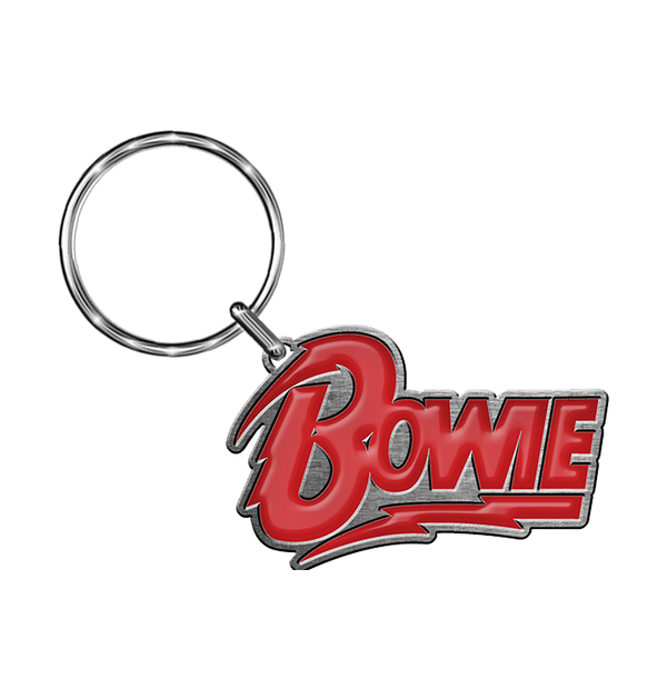 DAVID BOWIE - 'Logo' Keyring