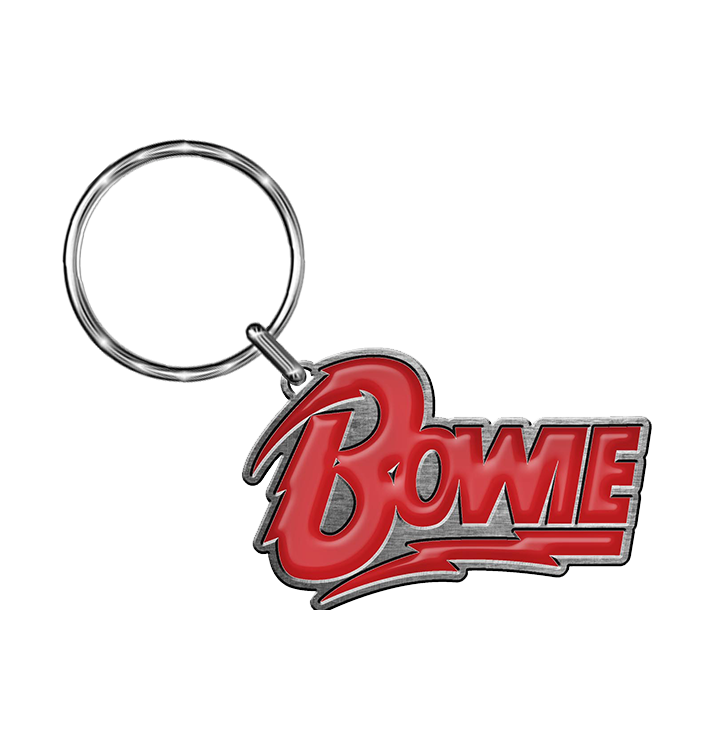 DAVID BOWIE - 'Logo' Keyring