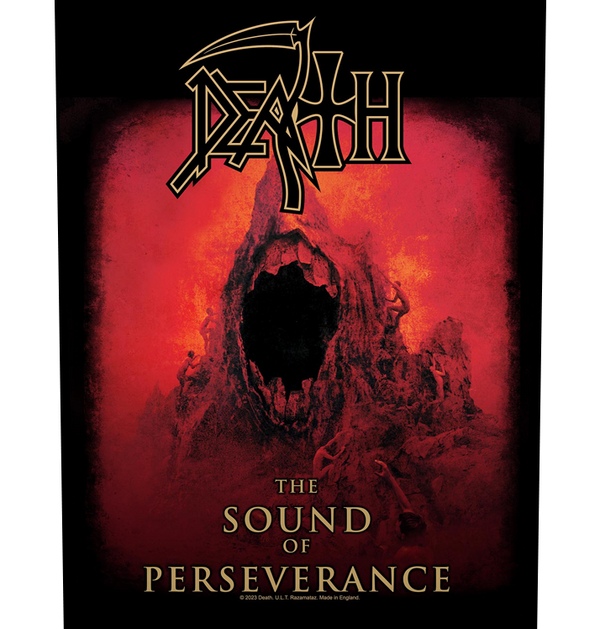 DEATH - 'The Sound Of Perseverance' Back Patch