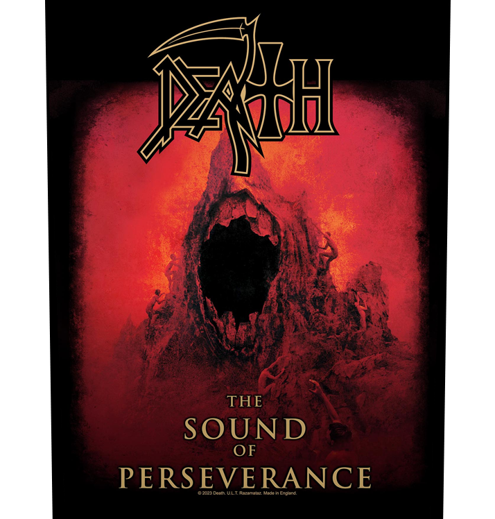 DEATH - 'The Sound Of Perseverance' Back Patch