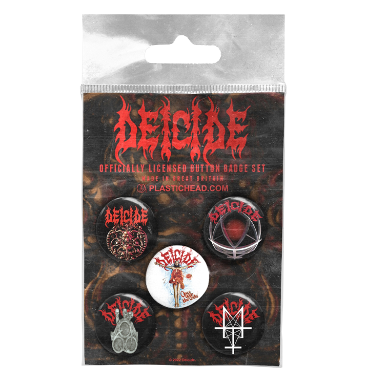DEICIDE - 'Deicide' Badge Set