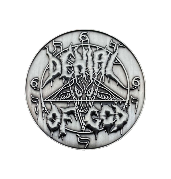 DENIAL OF GOD - 'Logo' Metal Pin