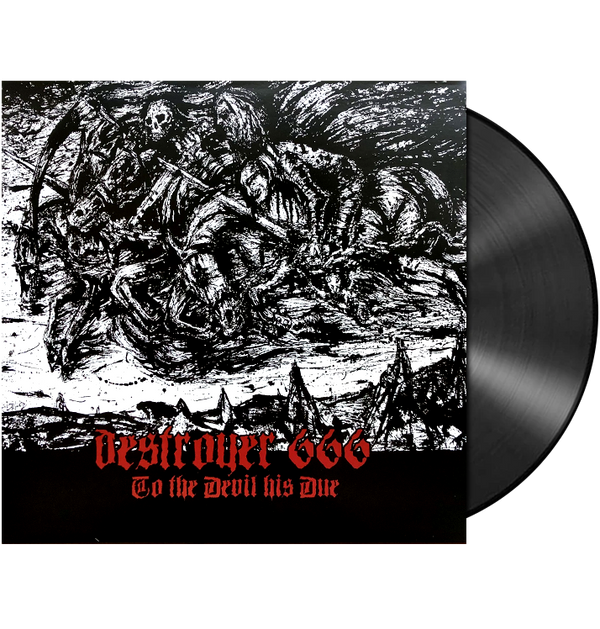 DESTRÖYER 666 - 'To The Devil His Due' LP (Black)