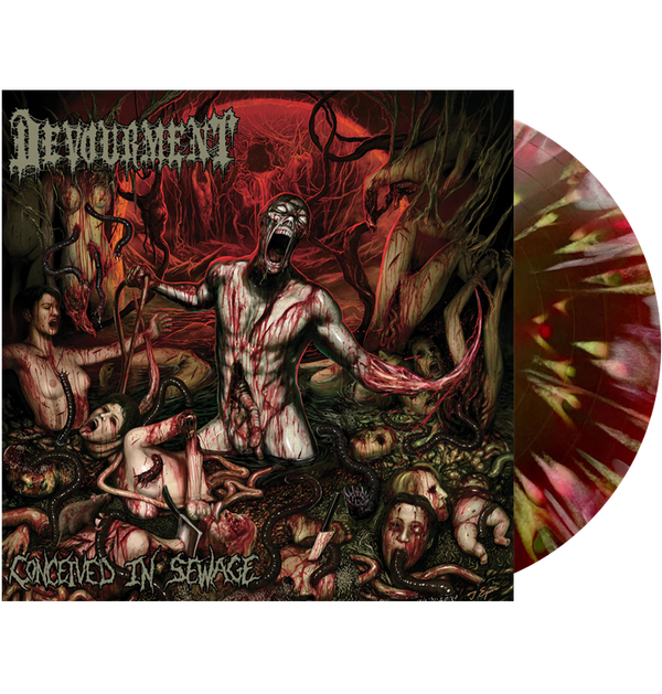 DEVOURMENT - 'Conceived In Sewage' LP (Tri Color Merge)