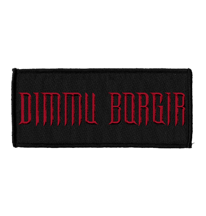 DIMMU BORGIR - 'Logo' Patch (Red)