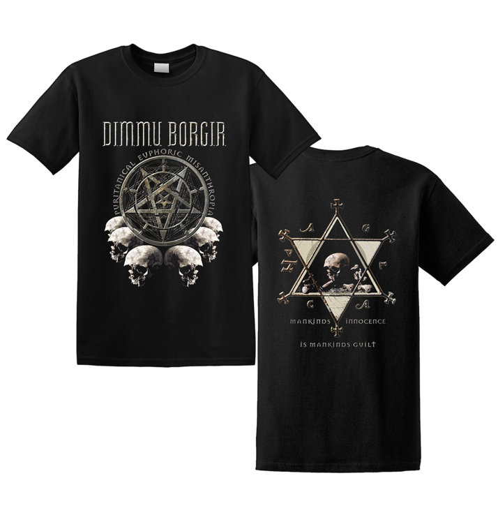 DIMMU BORGIR - 'Puritanical Euphoric Misanthropia (Skulls)' T-Shirt