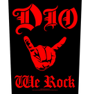 DIO - 'We Rock' Back Patch