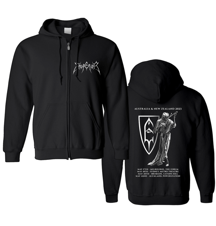 EMPEROR Aus NZ Tour Zip Up Hoodie