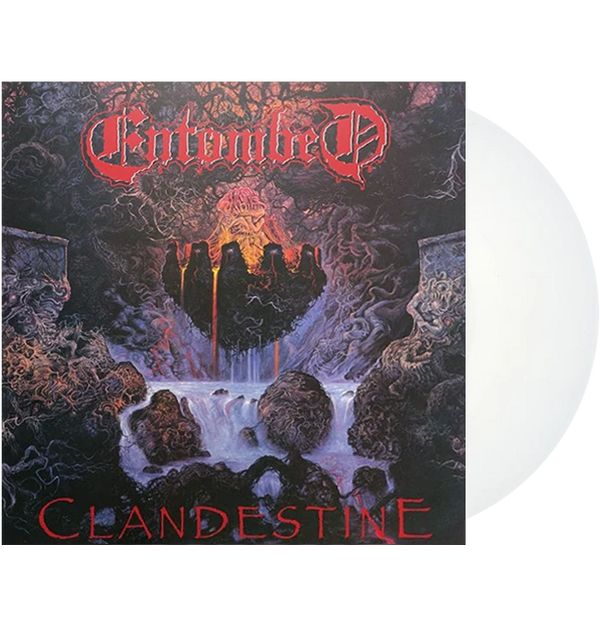 ENTOMBED - 'Clandestine' LP (White) (PREORDER)