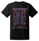 EYEHATEGOD - 'Japan/Aus/NZ 2019 Tour' T-Shirt