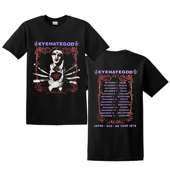 EYEHATEGOD - 'Japan/Aus/NZ 2019 Tour' T-Shirt