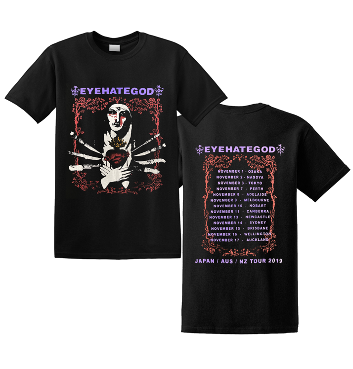 EYEHATEGOD - 'Japan/Aus/NZ 2019 Tour' T-Shirt