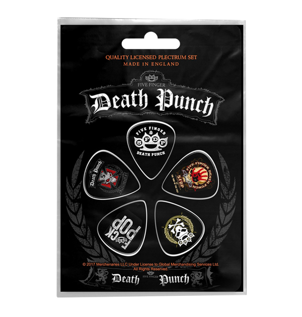 FIVE FINGER DEATH PUNCH - '5FDP' Guitar Pick Set