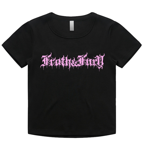 FROTH & FURY - 'Death Metal Logo' Girlie Shirt (PREORDER)