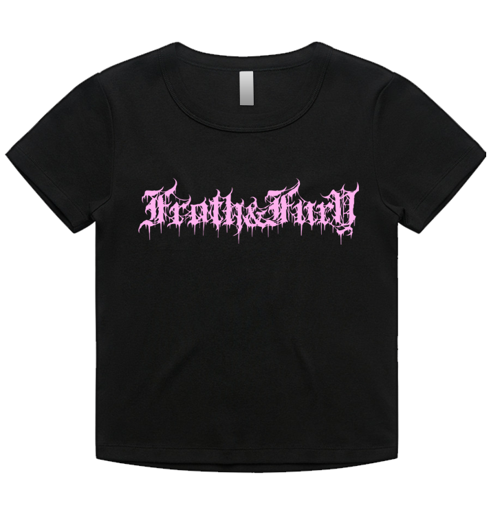 FROTH & FURY - 'Death Metal Logo' Girlie Shirt (PREORDER)