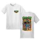 FROTH & FURY - 'Punker Keg Pocket - White' T-Shirt (PREORDER)