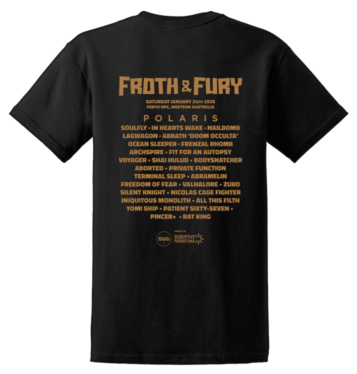 FROTH & FURY - 'Yokai Girl Perth' T-Shirt (PREORDER)