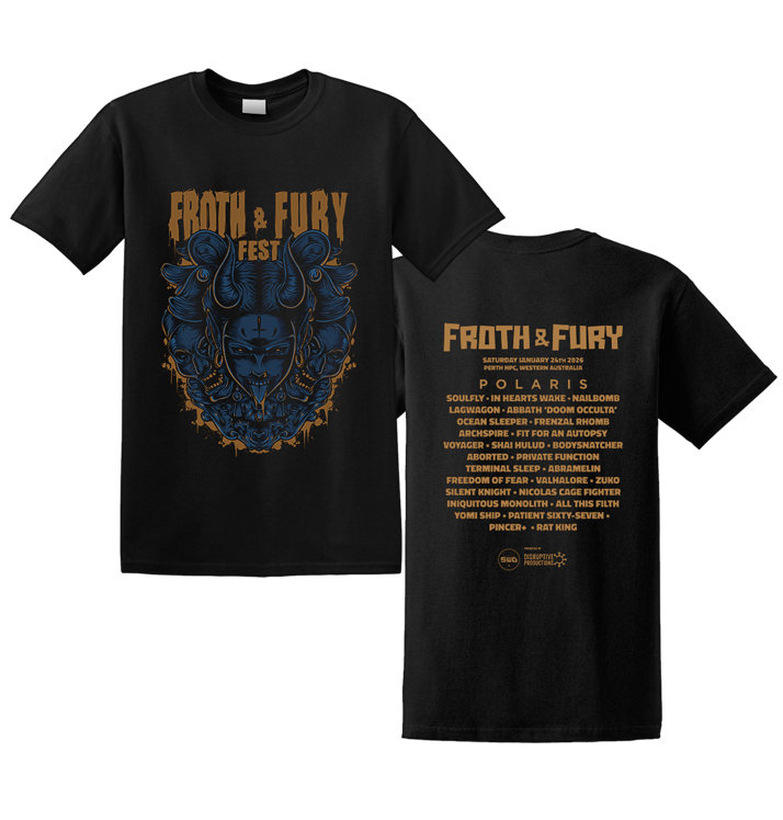 FROTH & FURY - 'Yokai Girl Perth' T-Shirt (PREORDER)