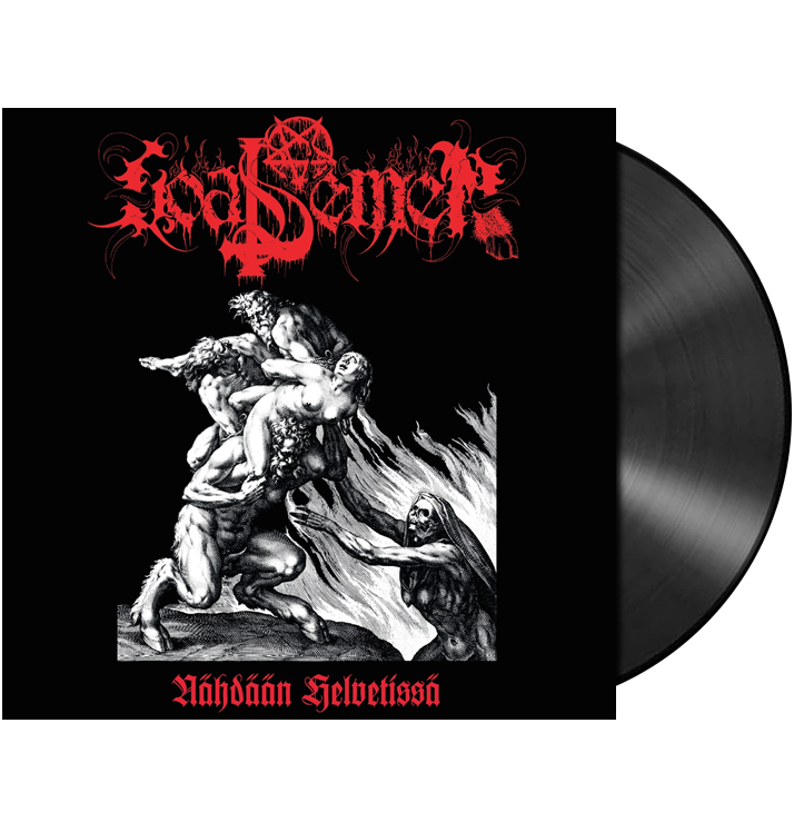 GOAT SEMEN - 'Nähdään Helvetissä' LP (Black)