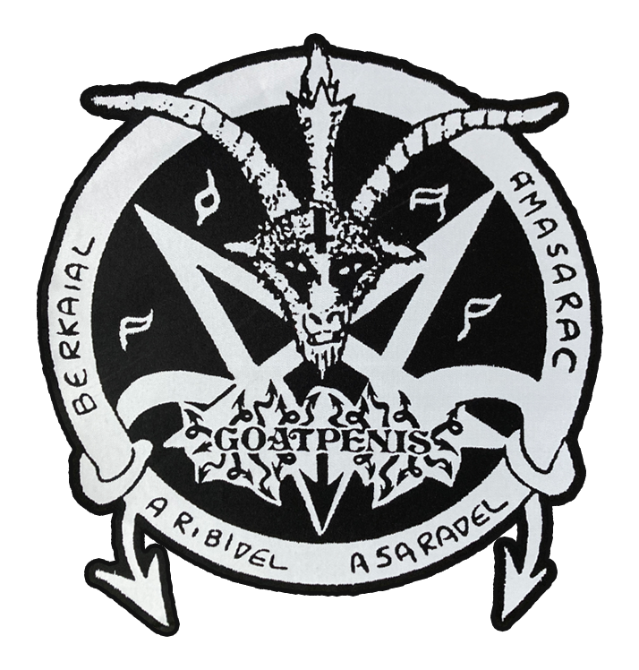 GOATPENIS - 'Pentagram' Back Patch