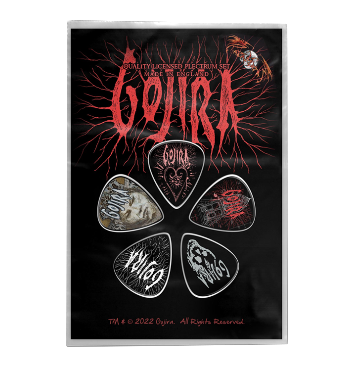 GOJIRA - 'Fortitude' Guitar Pick Set