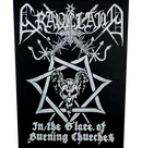 GRAVELAND - 'In The Glare Of Burning Churches' Back Patch