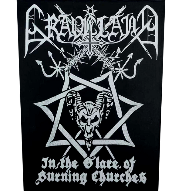 GRAVELAND - 'In The Glare Of Burning Churches' Back Patch