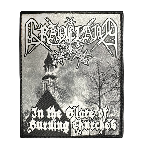 GRAVELAND - 'In The Glare Of Burning Churches' Patch