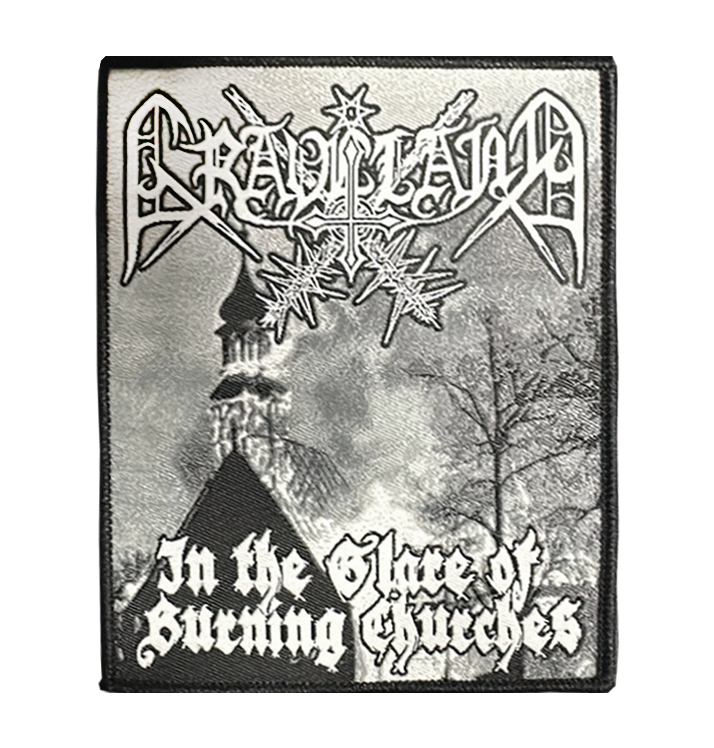 GRAVELAND - 'In The Glare Of Burning Churches' Patch