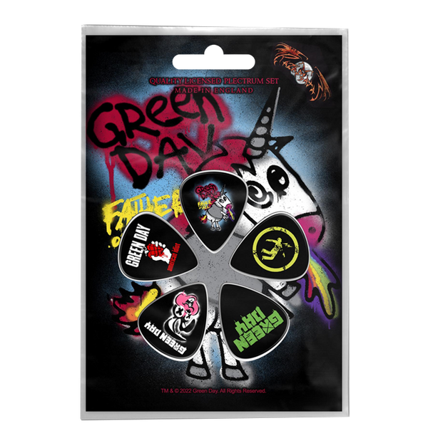 GREEN DAY - 'Father Of All' Guitar Pick Set