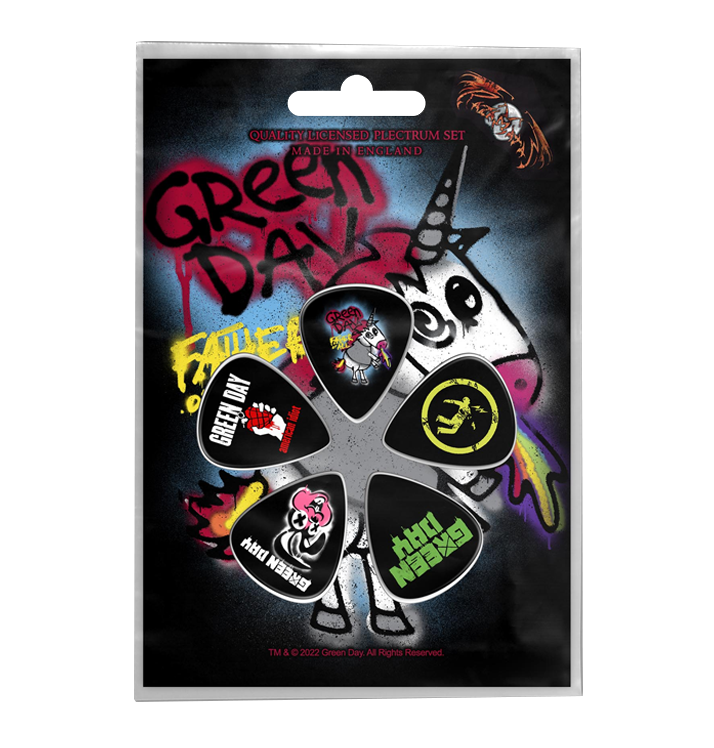 GREEN DAY - 'Father Of All' Guitar Pick Set