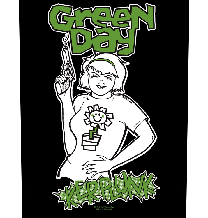 GREEN DAY - 'Kerplunk' Back Patch