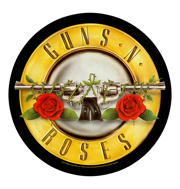 GUNS N' ROSES - 'Bullet Logo' Back Patch