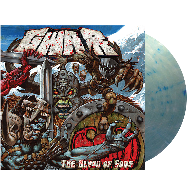 GWAR - 'The Blood Of Gods' 2xLP (Blue/White)