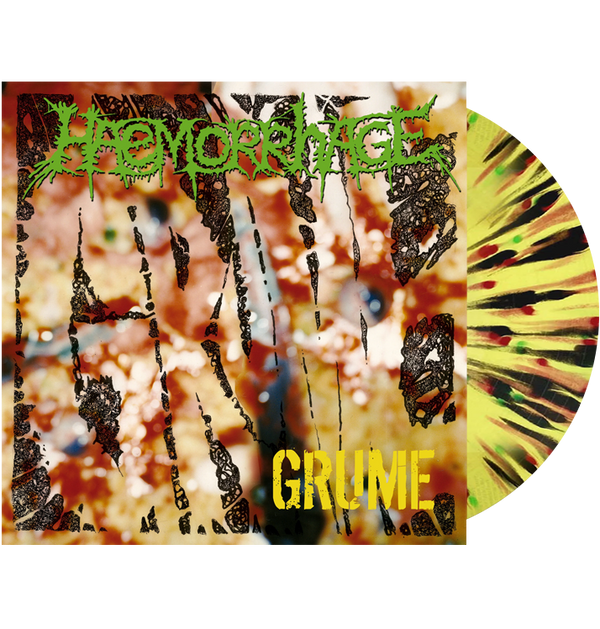 HAEMORRHAGE - 'Grume' LP (Translucent Yellow Splatter)