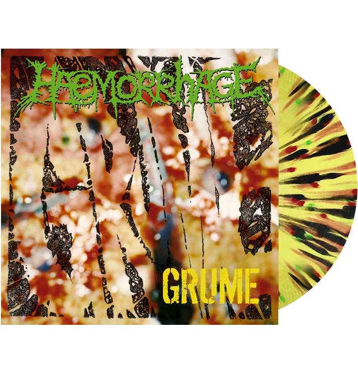 HAEMORRHAGE - 'Grume' LP (Translucent Yellow Splatter)