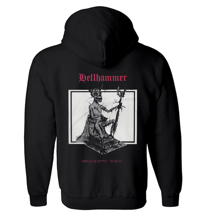 HELLHAMMER - 'Apocalyptic Raids' Zip-Up Hoodie