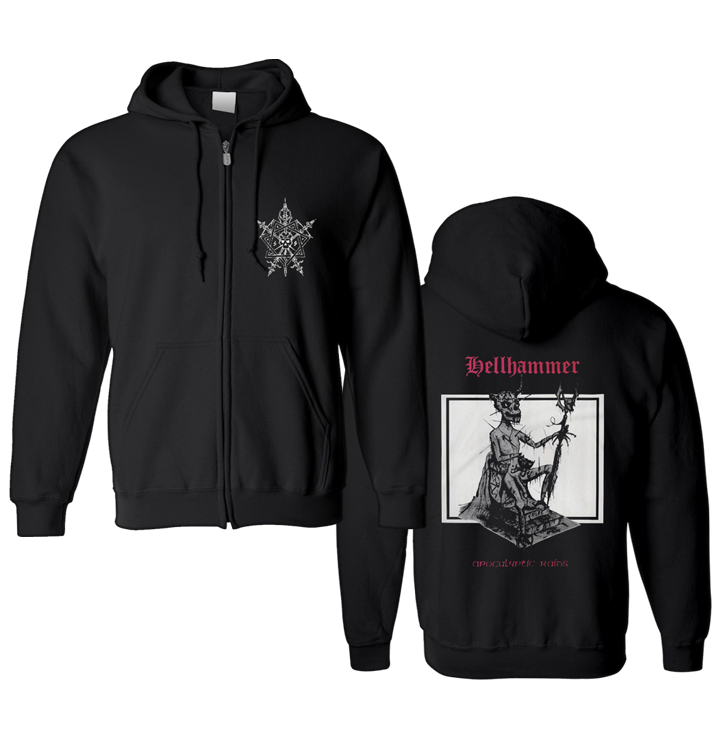 HELLHAMMER - 'Apocalyptic Raids' Zip-Up Hoodie