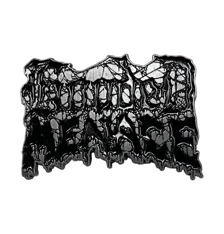 HOODED MENACE - 'Logo' Metal Pin