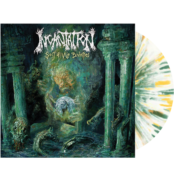 INCANTATION - 'Sect Of Vile Divinities' LP (White with Splatter)