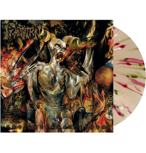 INCANTATION - 'The Infernal Storm' LP (Translucent Gold Splatter)