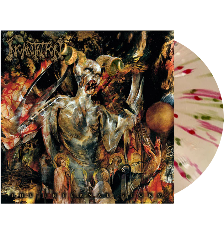 INCANTATION - 'The Infernal Storm' LP (Translucent Gold Splatter)