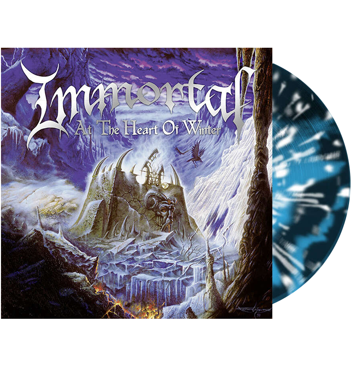 IMMORTAL - 'At The Heart Of Winter' LP (Blue/Black/White Splatter)