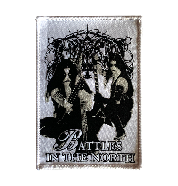 IMMORTAL - 'Battles In The North' Patch (White border)
