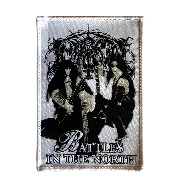 IMMORTAL - 'Battles In The North' Patch (White border)