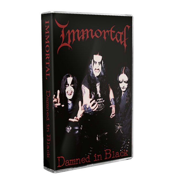 IMMORTAL - 'Damned In Black' Cassette