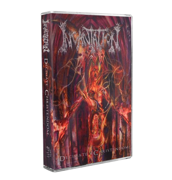 INCANTATION - 'Decimate Christendom' Cassette